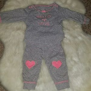 Carter's 2 Piece "Hello My Love" Suit